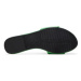 Calvin Klein Jeans Šľapky Flat Sandal Slide Mg Met YW0YW01348 Zelená