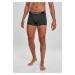 Boxer shorts 3-pack with AOP/black/charcoal brand