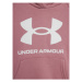 Under Armour Mikina Ua Rival Fleece Bl Hoodieâ 1379615 Ružová Loose Fit