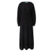 UNITED COLORS OF BENETTON Pletené šaty  čierna