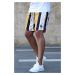 Madmext Men's Yellow Shorts 5071