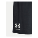 Under Armour Športové kraťasy UA Rival Terry 1382427 Čierna Regular Fit