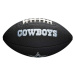 Wilson MINI NFL TEAM SOFT TOUCH FB BL DL Mini lopta na americký futbal, čierna, veľkosť