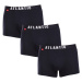 3PACK pánske boxerky Atlantic tmavo modré (3MH-011blue)