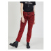 Women's Red Straight Fit Jeans Diesel Joy - Women
