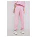 Nohavice adidas Originals HM4873 dámske, ružová farba, s potlačou