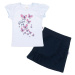 Dojčenské tričko so sukienkou New Baby Butterflies modrá, veľ:86 , 20C42535