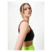 Koton Zippered Sports Bra Covered Slim Fit U Neck