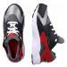 Nike Sportswear Tenisky 'Huarache'  striebornosivá / svetlosivá / ohnivo červená / čierna