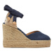 Castañer Espadrilky Chiara/8Ed/002 021668 Modrá