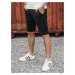 Men's Black Denim Dstreet Shorts