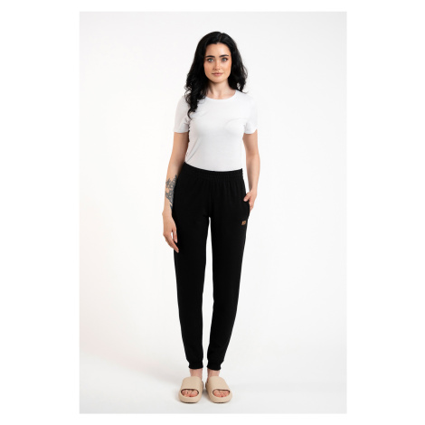 Women's long trousers Malmo - black Italian Fashion