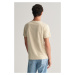 TRIČKO GANT REG SHIELD SS T-SHIRT SILKY BEIGE