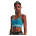 Podprsenka Under Armour Seamless Low Long Bra Blue