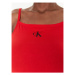 Calvin Klein Swimwear Každodenné šaty KW0KW02093 Červená Slim Fit