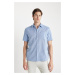 DEFACTO Regular Fit Polo Collar Short Sleeve Shirt