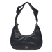 Tommy Hilfiger Kabelka Pushlock Leather Hobo AW0AW16073 Tmavomodrá