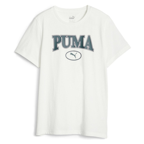 Puma  PUMA SQUAD TEE B  Tričká s krátkym rukávom Biela