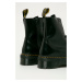 Kožené členkové topánky Dr. Martens DM15265001 Jadon pánske, čierna farba