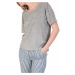 Calvin Klein terry tričko - sivé Veľkosť: XS