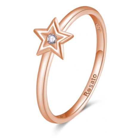Rosato Pôvabný bronzový prsteň s hviezdičkou Allegra RZA028 52 mm