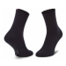 Tommy Hilfiger Súprava 2 párov vysokých dámskych ponožiek 100002817 Tmavomodrá
