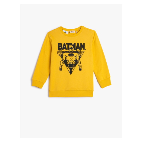 Koton Batman Sweatshirt Licensed Rayon Cotton.