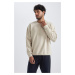 DEFACTO Oversize Fit Crew Neck Basic Sweatshirt