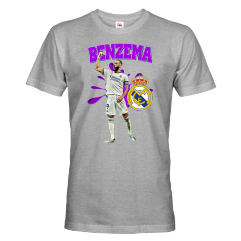 Pánské tričko s potlačou Karim Benzema - tričko pre milovníkov futbalu