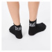 Everlast QUARTER EVERLAST SOCKS Športové ponožky stredné, čierna, veľkosť