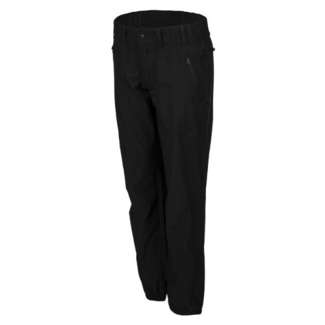 Willard CAROLINE Dámske nohavice z tenkého softshellu, čierna, veľkosť