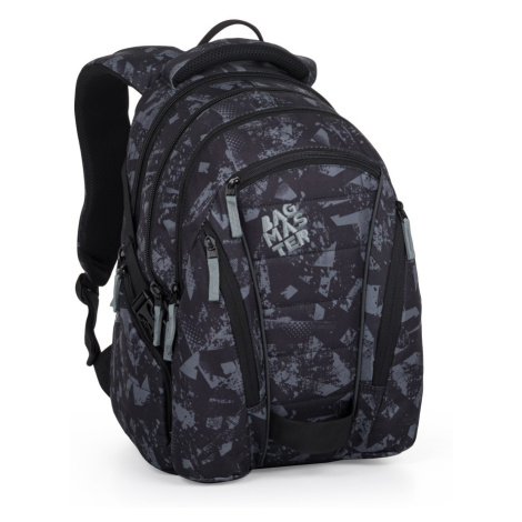 Bagmaster BAG 24 B študentský batoh - sivý sivý 30 l 230270