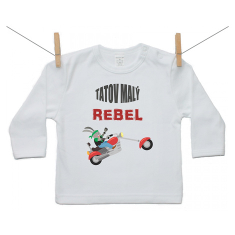 Boodyy Tričko s dlhým rukávom Tatov malý rebel 92