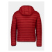 Červená zimná prešívaná bunda Shine Original