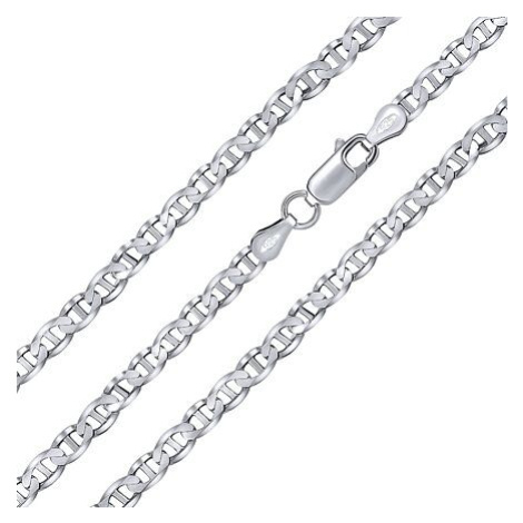 Silvego Strieborná retiazka Marine 3,3 mm - rhodiovaná TTTBMBG500