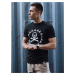 Men's T-shirt with black Dstreet print