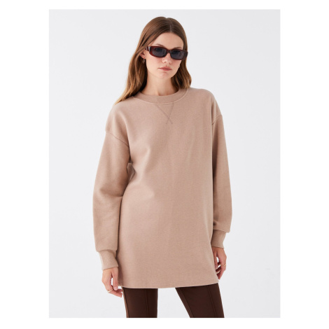 LC Waikiki Crew Neck Plain Long Sleeve Women's Tunic