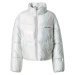 Pegador Prechodná bunda 'SUGAR FUTURE PUFFER JACKET CHROME'  strieborná