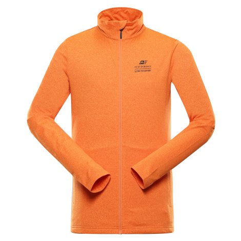 Men's quick-drying sweatshirt ALPINE PRO GOLL orange tiger