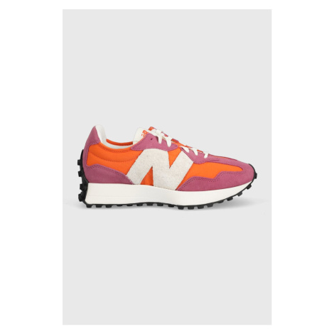 Tenisky New Balance WS327UP fialová farba