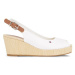 Tommy Hilfiger Espadrilky Iconic Elba Sling Back Wedge FW0FW04788 Biela