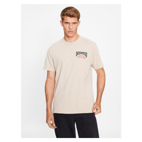 DC Tričko Defiant Tees ADYZT05309 Béžová Regular Fit