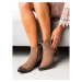 BROWN CASUAL ANKLE BOOTS VINCEZA