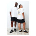 Trendyol Curve Ecru Unisex Oversize Comfortable 100% Cotton Couple Knitted T-Shirt