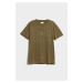 TRIČKO GANT REG TONAL SHIELD SS T-SHIRT JUNIPER GREEN