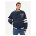 Tommy Jeans Bundy bomber Letterman DW0DW18306 Tmavomodrá Relaxed Fit