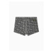 Pánske boxerky 112074 3F508 03348 šedé so vzorom - Emporio Armani