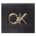 Calvin Klein Kabelka Re-Lock Drawstring Tote Bag Pbl K60K609402 Čierna