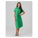 Vero Moda Petite Košeľové šaty 'QUEENY'  zelená