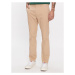 Tommy Jeans Chino nohavice Austin DM0DM18339 Béžová Slim Fit